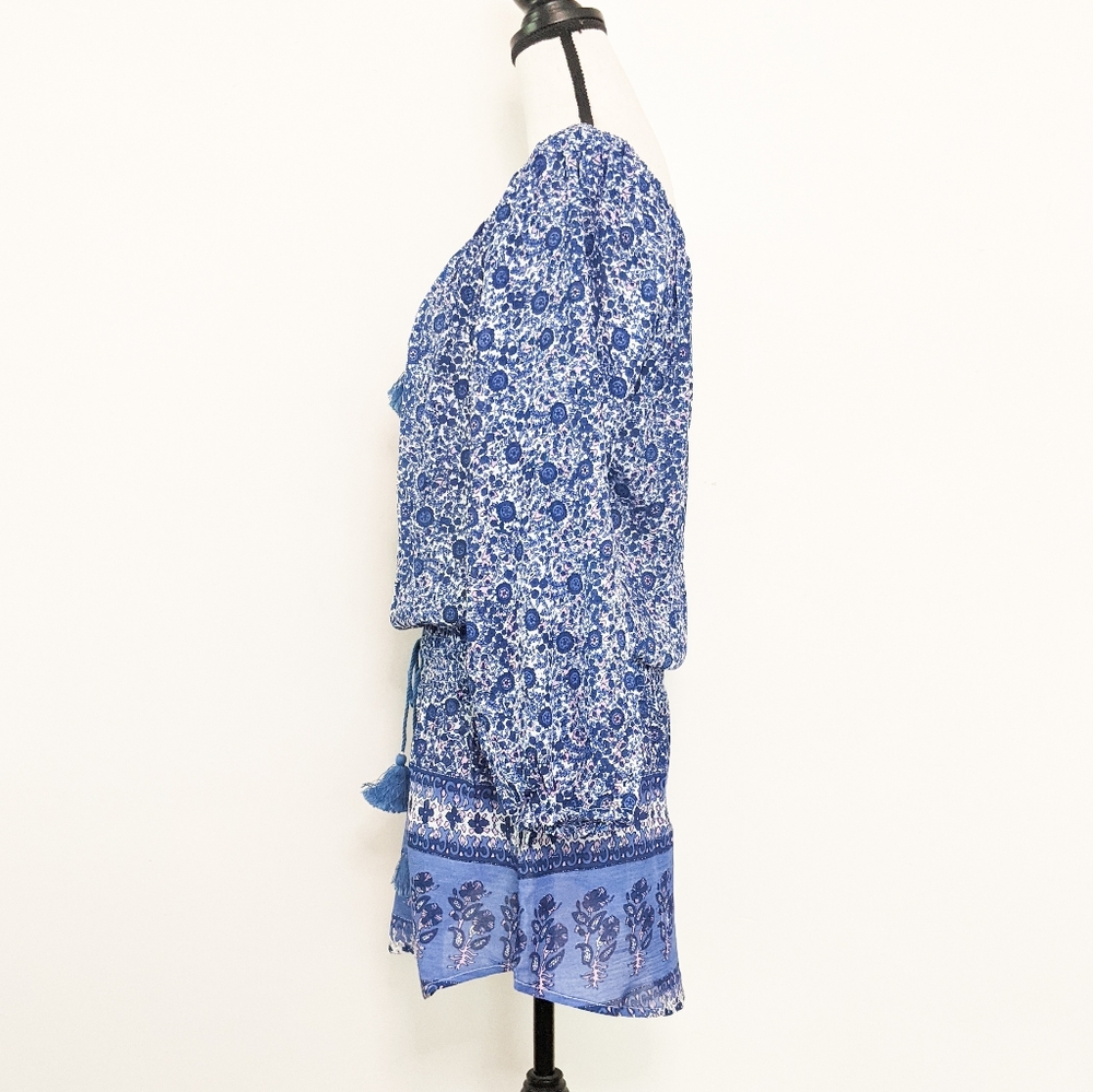 🦋LAST🦋 NWT Blue Boheme Cassidy Mini Dress🌼 - Picture 3 of 6
